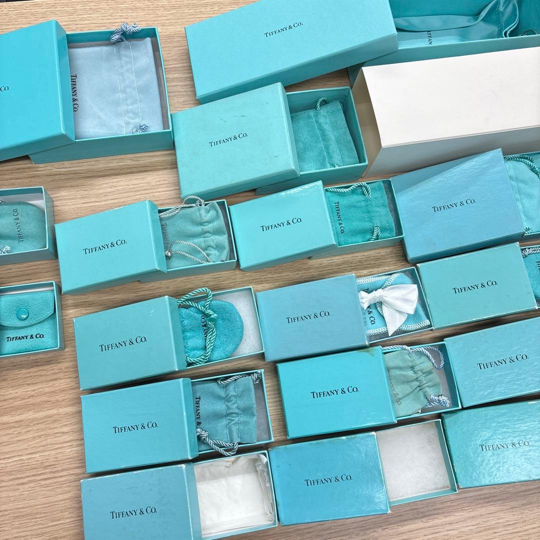 ティファニー　空箱　Tiffany & Co. ギフトボックス多数