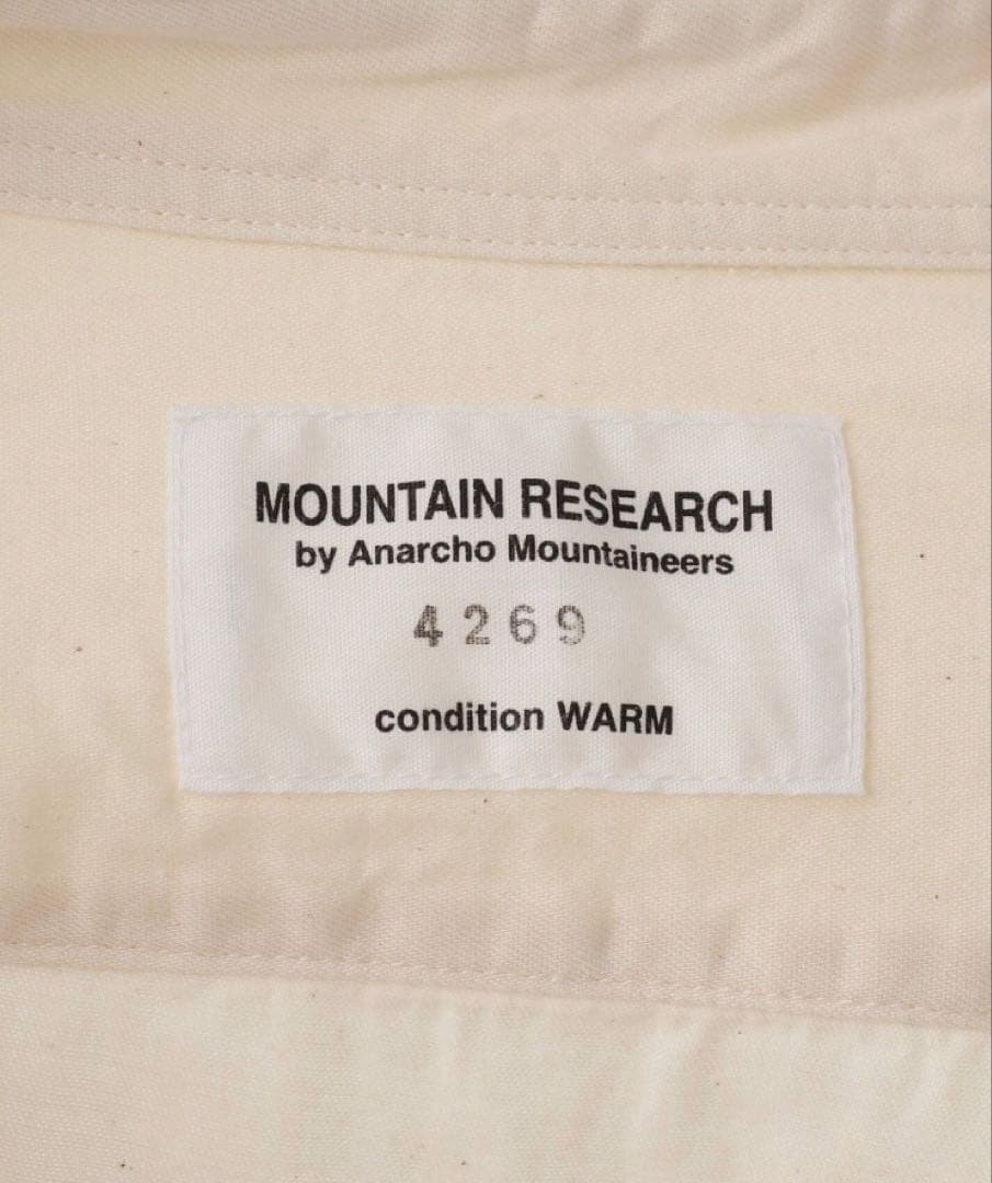 新品★アパルトモン MOUNTAIN RESEARCH Patch Shirt
