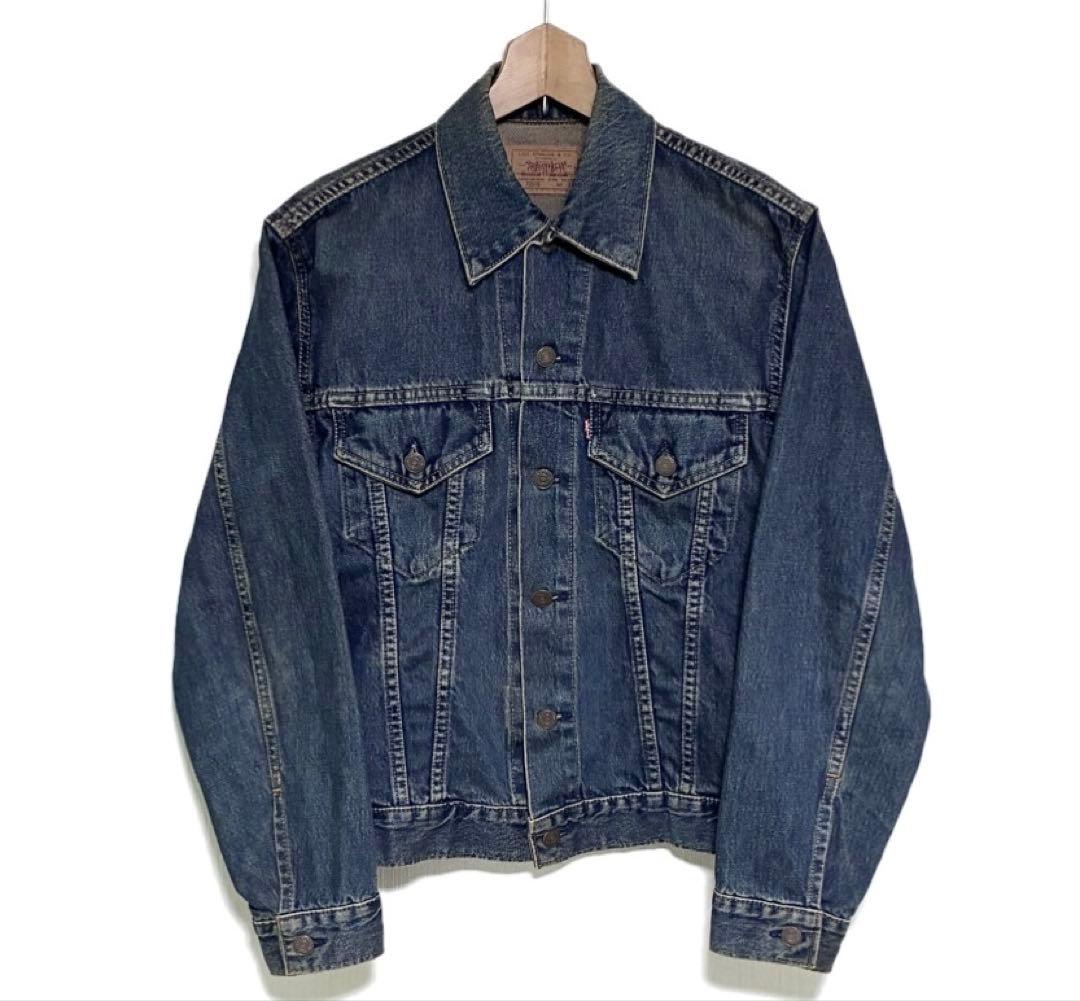 90's USA製 Levis 70505 38 4th Gジャン INDIGO