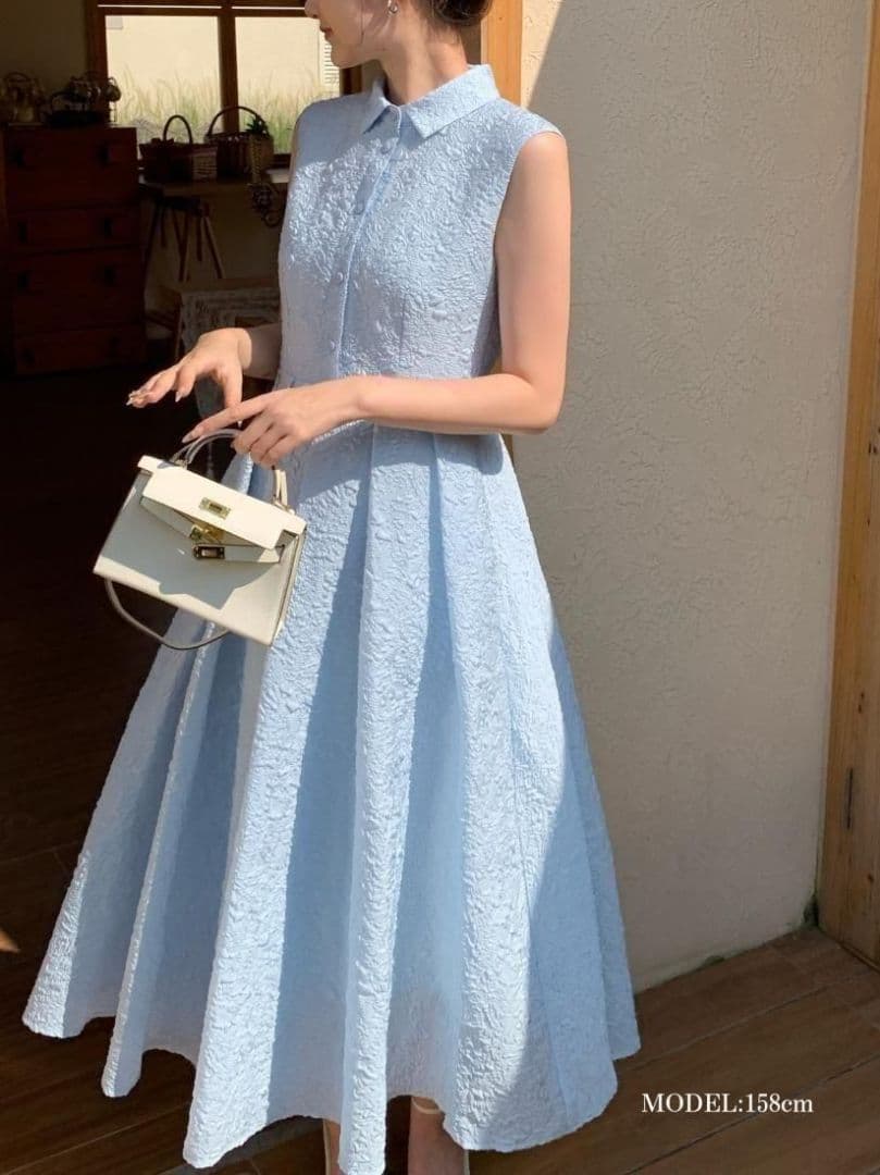 ワンピース NS JACQUARD HEPBURN DRESS BirthdayBash