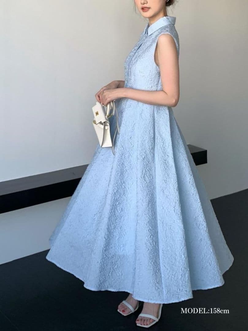 ワンピース NS JACQUARD HEPBURN DRESS BirthdayBash