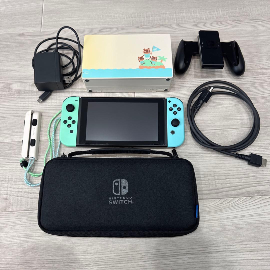 【おまけ2つ】Nintendo Switch 本体 あつまれどうぶつの森のセット