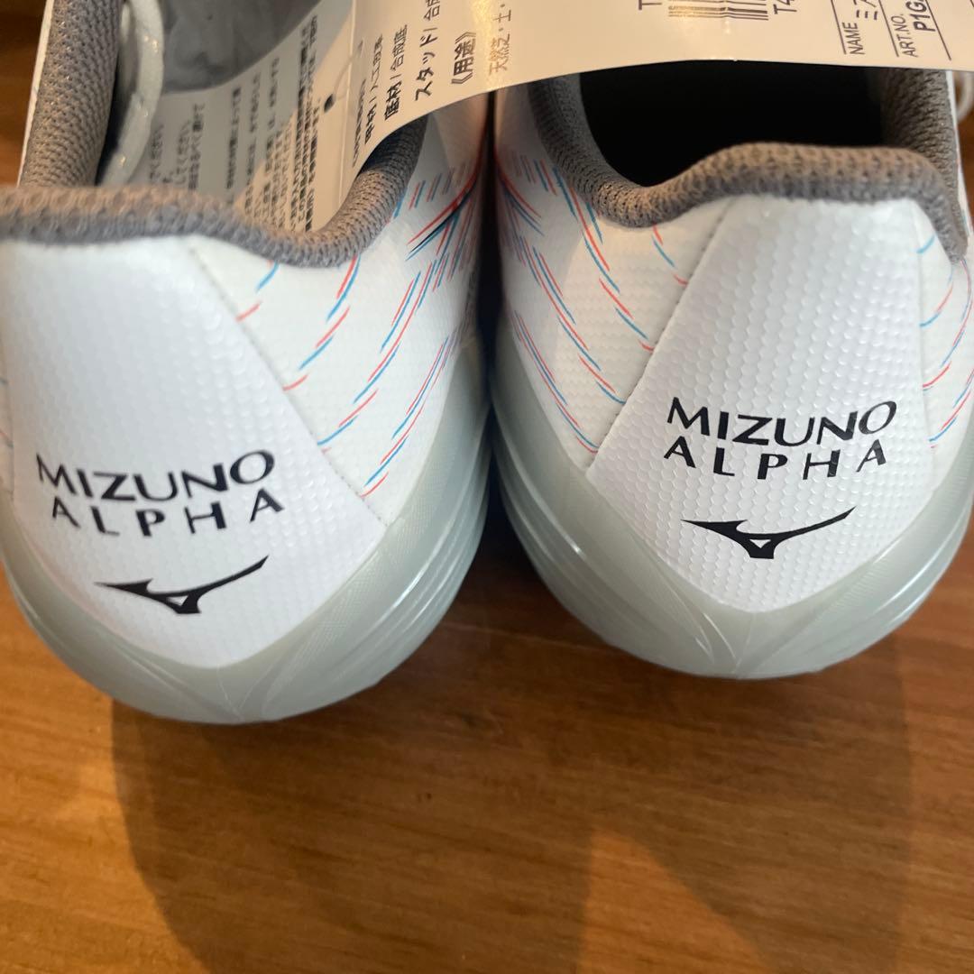 MIZUNO ALPHA サッカーシューズ 27.0cm ホワイト