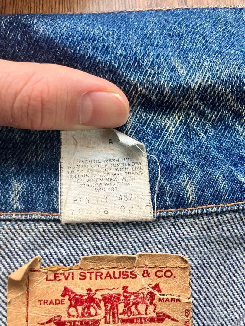 Levi’s 70506-0216 デニムジャケット 90s カナダ製 40R