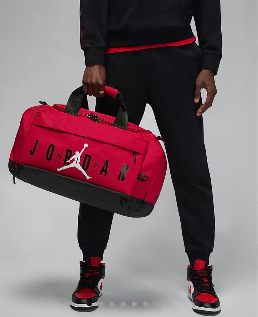 ⭐️ドリフトマン⭐️NIKE JORDAN ダッフルバッグ レッド 46L