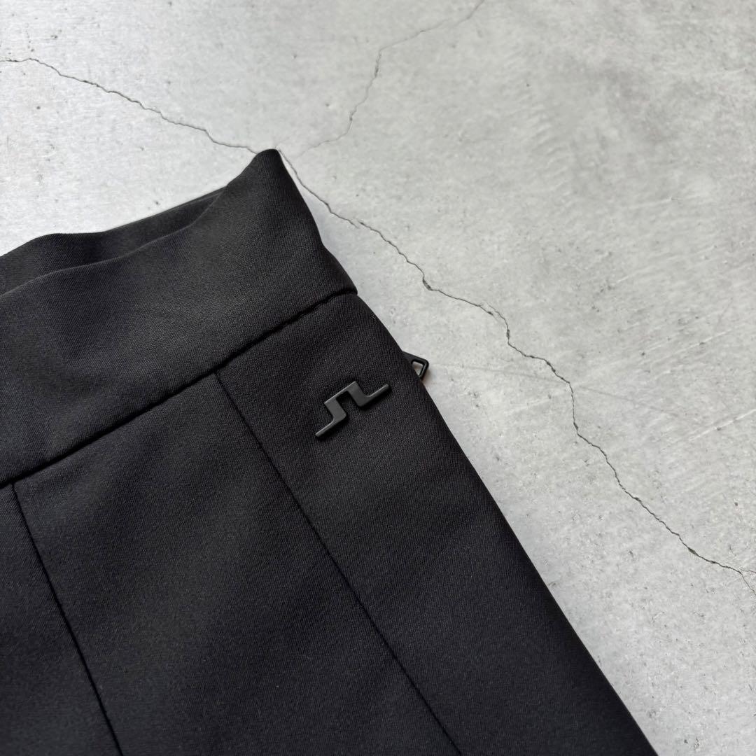 【極美品】J.LINDEBERG ジェイリンドバーグ プリーツスカート M 黒
