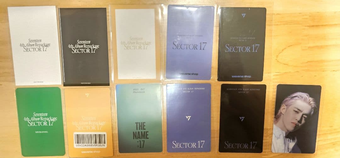 SEVENTEEN　エスクプス　トレカセット