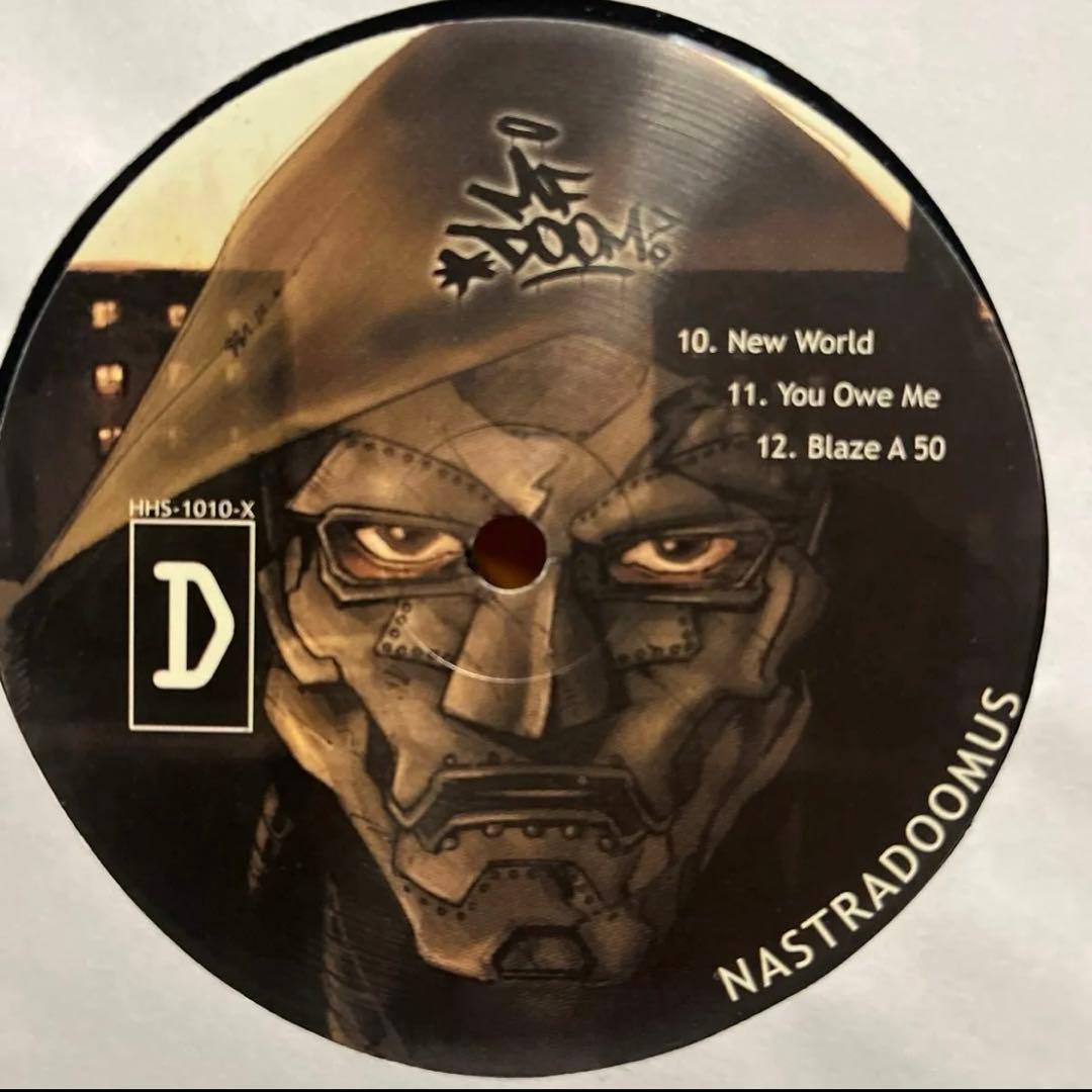 レア盤 MF Doom / Nastradoomus 2LP アングラ NAS