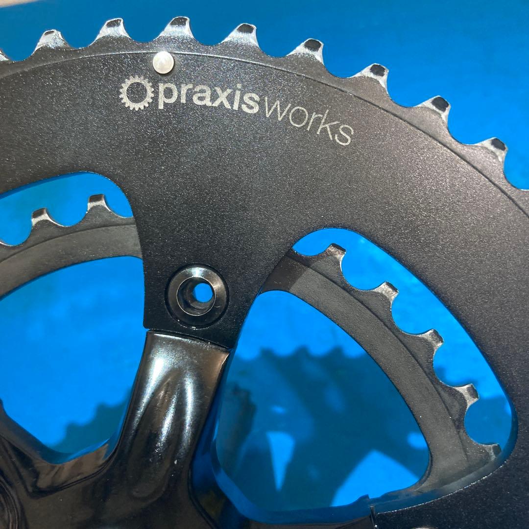 ◻️美品 praxisworks OVAL300 52/36 クランクセット