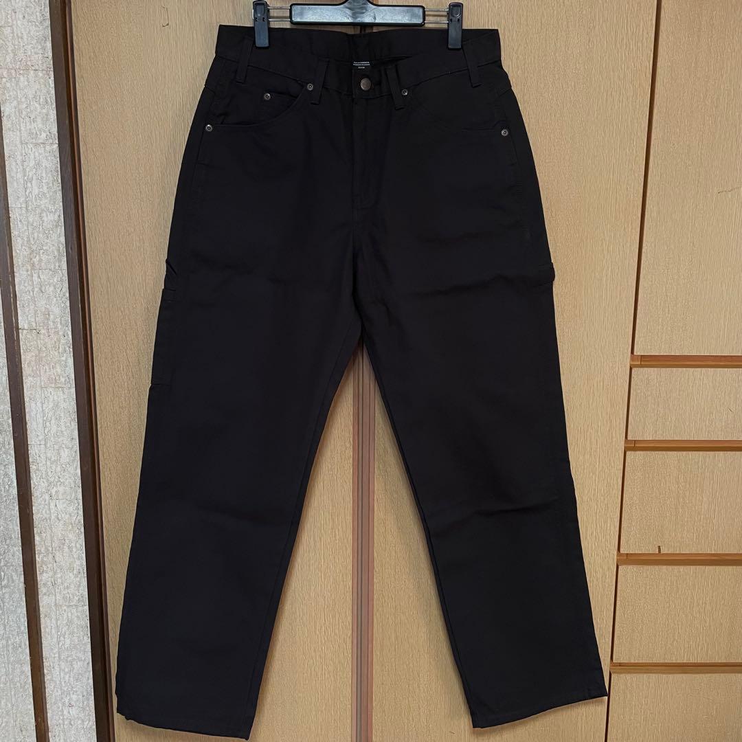美品 Dickies ディッキーズ ダック ペインターパンツ ブラック 黒 32