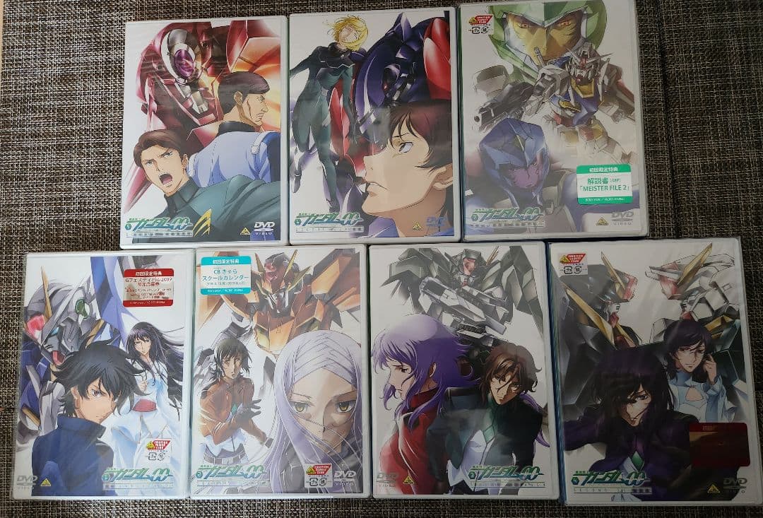 【美品】機動戦士ガンダム00 1期2期 全14巻DVD BOX