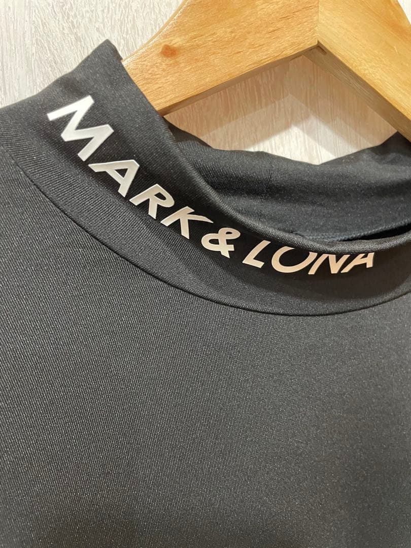 MARK&LONA Cray Mock Neck Shirts サイズM