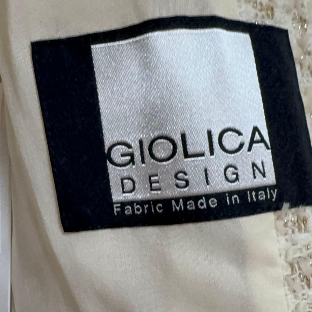 【GLOW10月号掲載】 23区GIOLICA オータムツイードジレ アイボリー