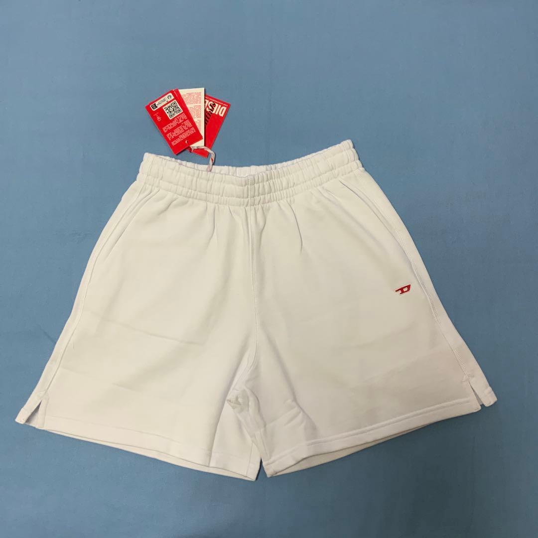 洗練　DIESEL　①スウェット　②ショートパンツ　2点セット　ホワイト　M