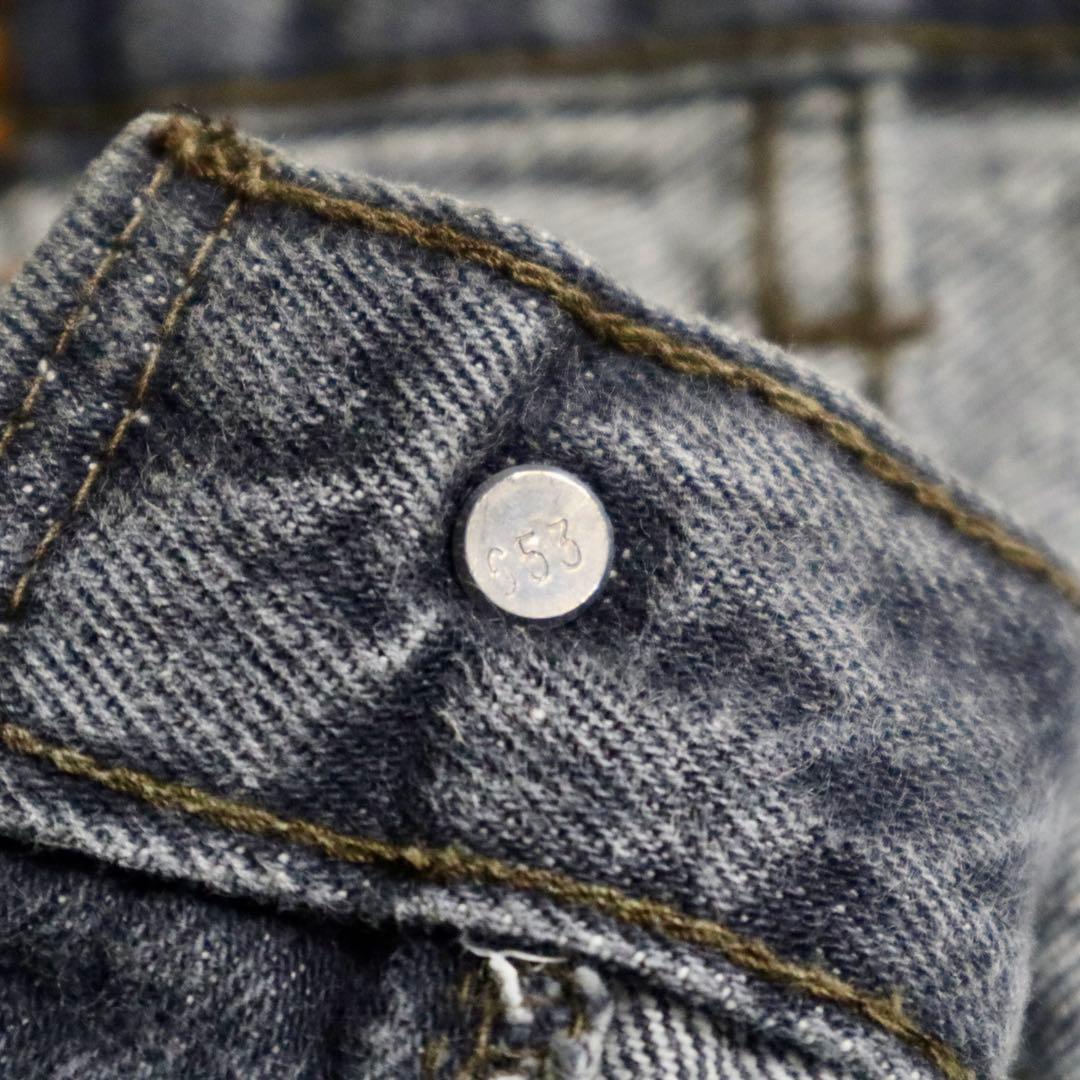 ち*ん様 USA製 Levi’s 501-0658 先染めブラック W34 L3