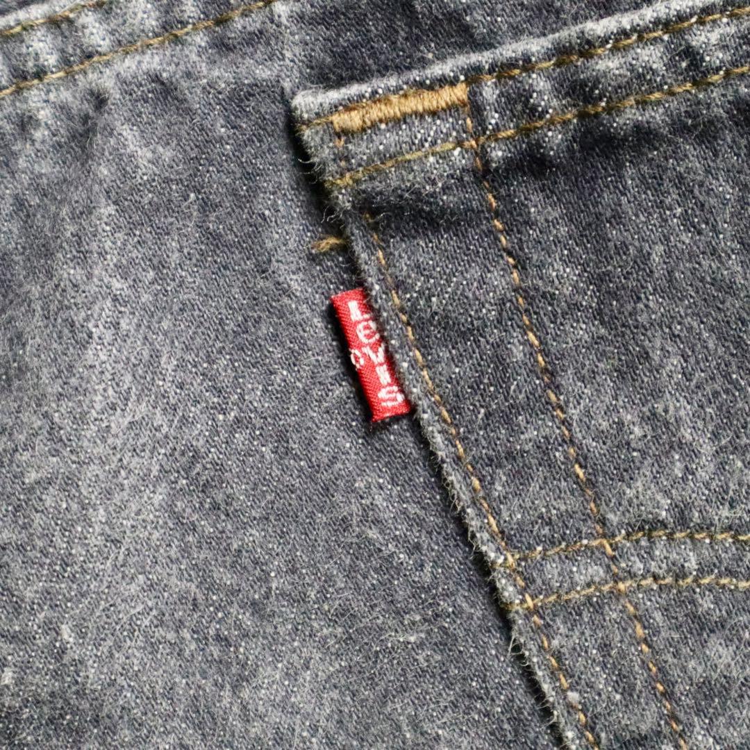 ち*ん様 USA製 Levi’s 501-0658 先染めブラック W34 L3