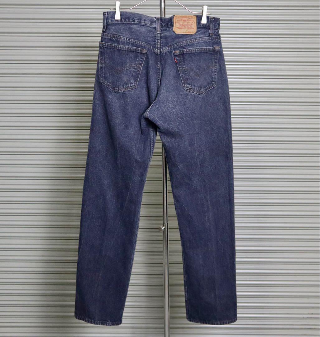 ち*ん様 USA製 Levi’s 501-0658 先染めブラック W34 L3