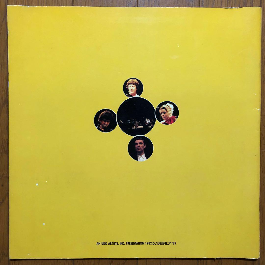 ［超レア］ TALKING HEADS 1982年 日本公演 パンフレット