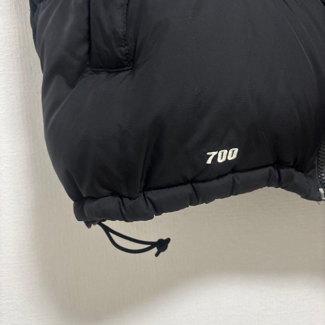 【未使用品級】THE NORTH FACEヌプシベスト700 ブラックXLダウン