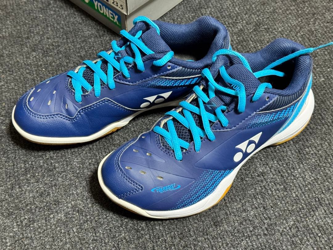 YONEX バドミントンシューズ 65Z3W ネイビー/ブルー 23.5センチ