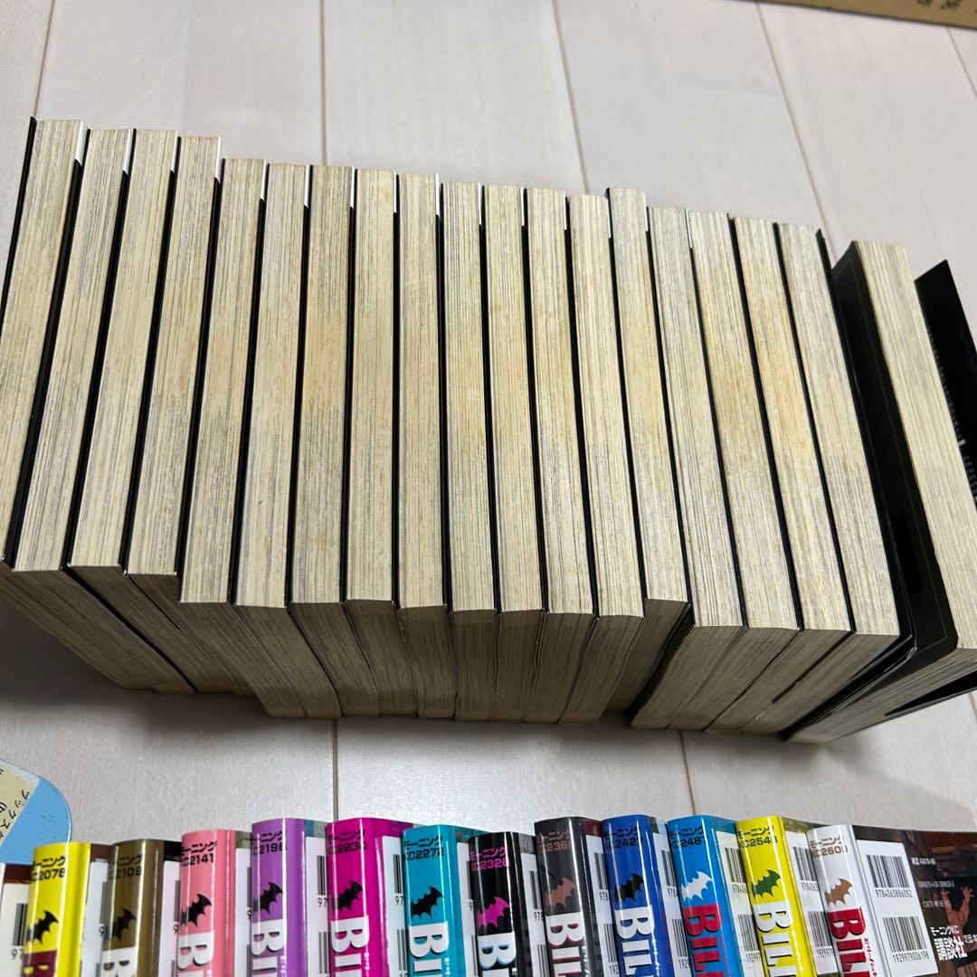 浦沢直樹2作品 ビリーバット 1-19巻 マスターキートン 1-18巻+1巻全巻