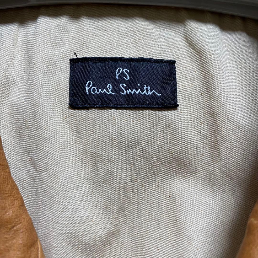 ポールスミス Paul Smith ラムレザージャケット ヴィンテージ