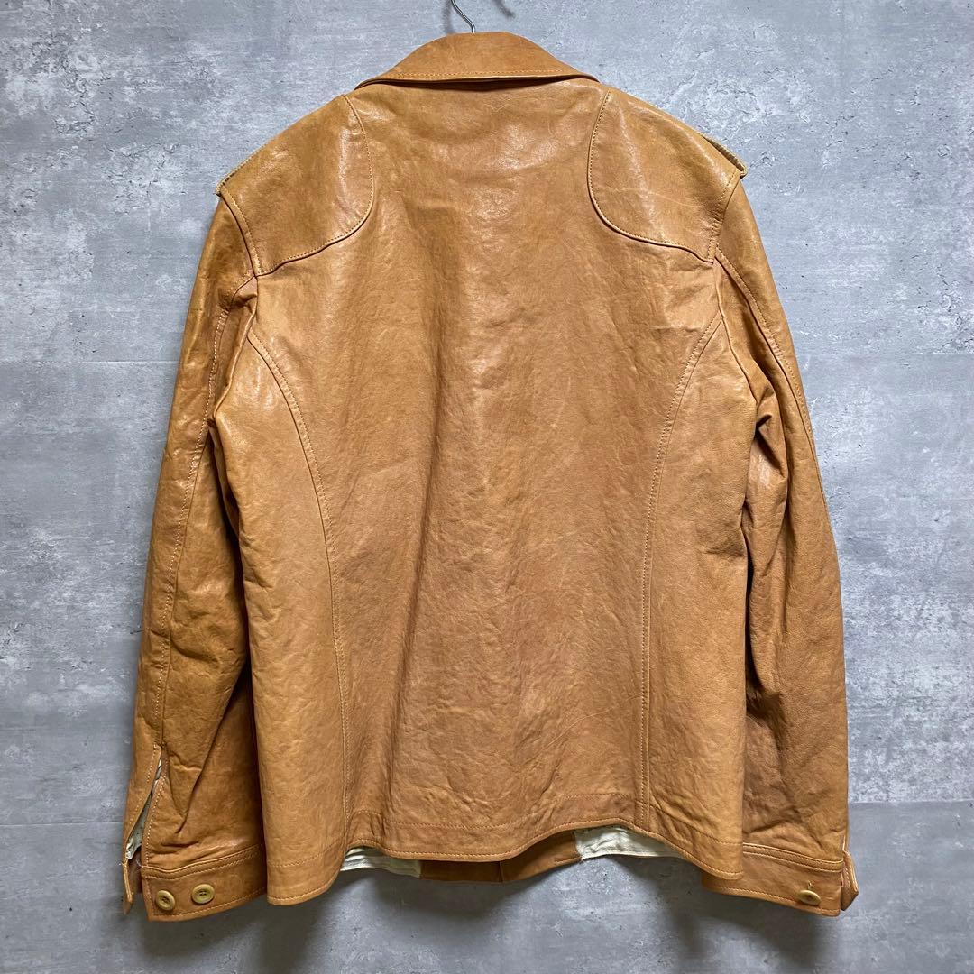 ポールスミス Paul Smith ラムレザージャケット ヴィンテージ
