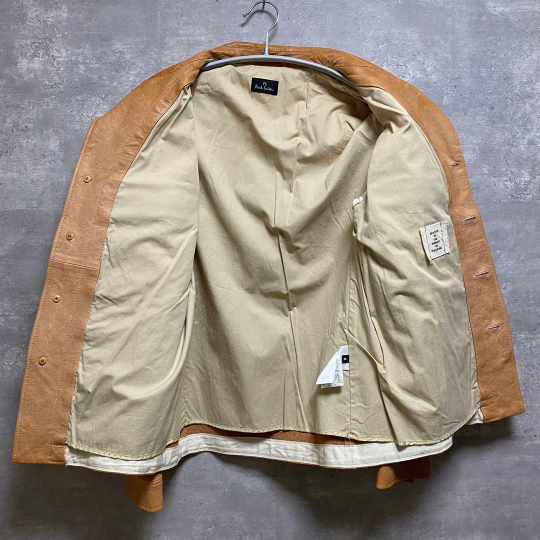ポールスミス Paul Smith ラムレザージャケット ヴィンテージ