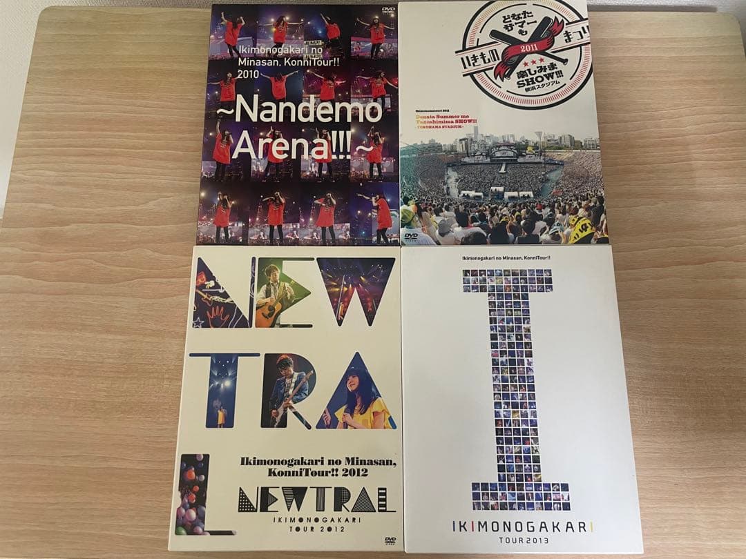 いきものがかりライブDVD 中古セット