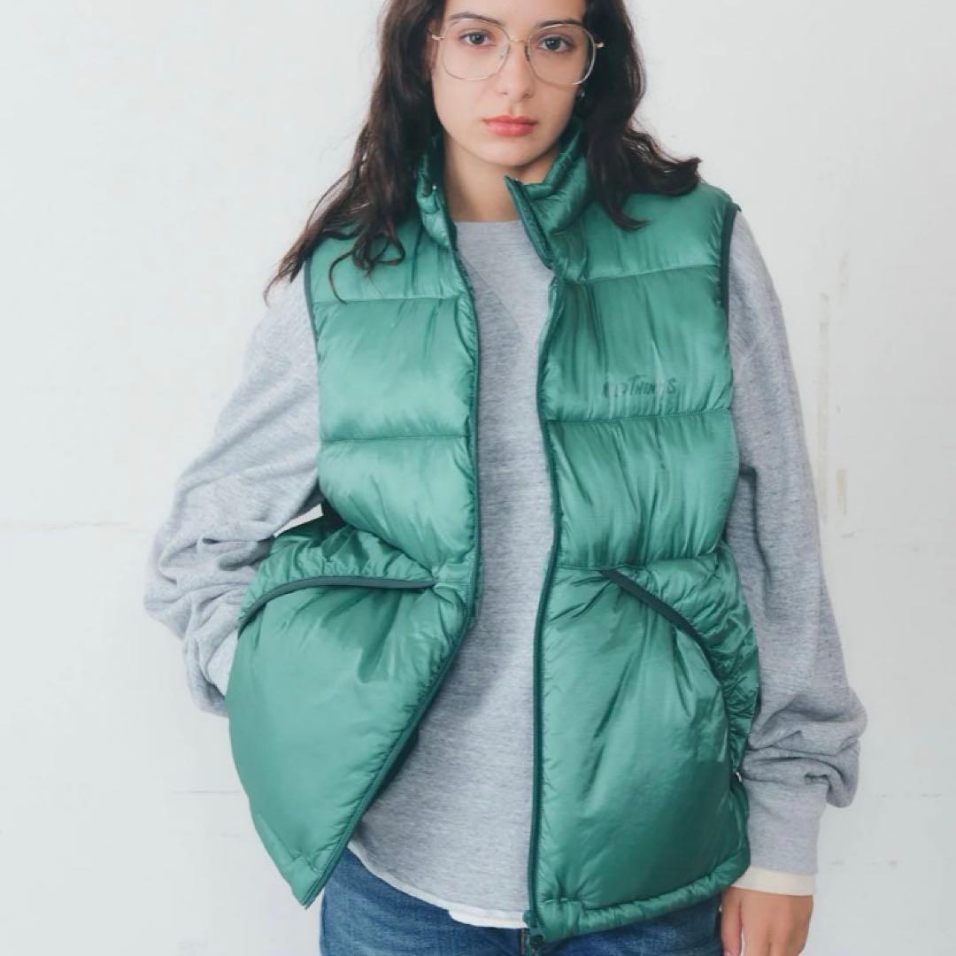 shinzone購入WILD THINGS ダウンベスト ブラック S 新品