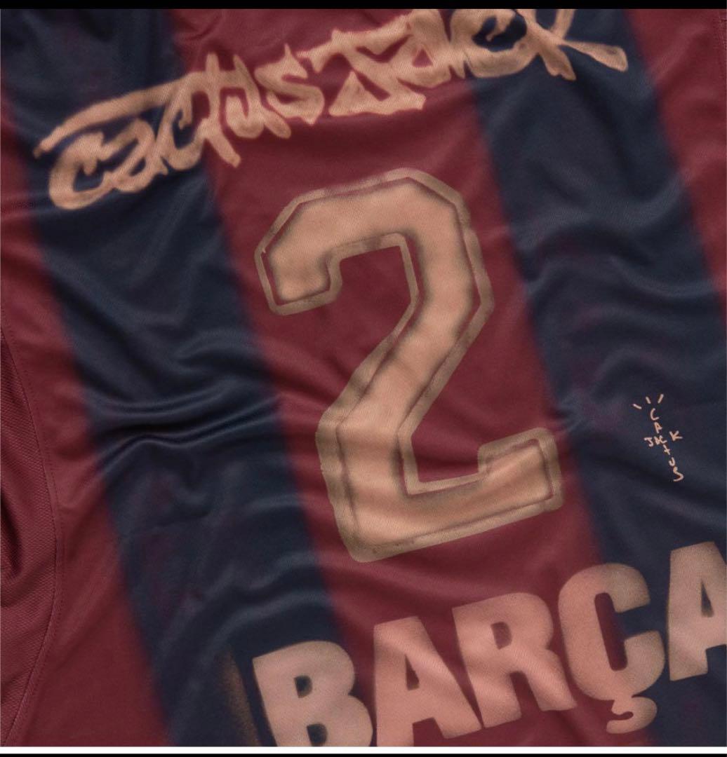 ウェア CJ X NIKE X FC BARCELONA RETRO 2000/01XL
