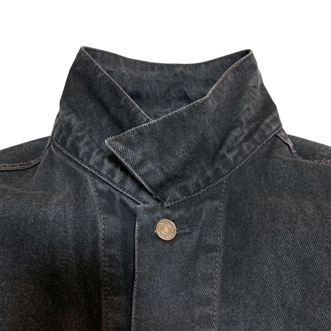 00s リーバイス 70507-0260 ブラック デニムジャケット 古着 XL