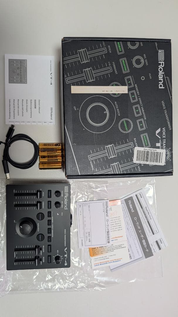 【ほぼ未使用・完品】Roland VT-4 Voice Transformer