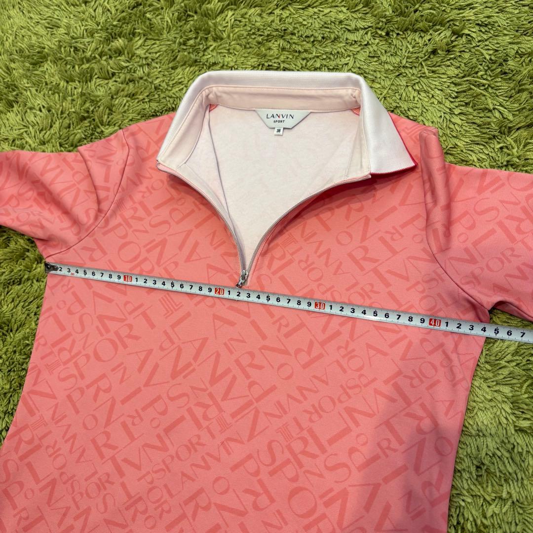 LANVIN SPORT ランバンスポール 長袖シャツ ハーフジップシャツ 38