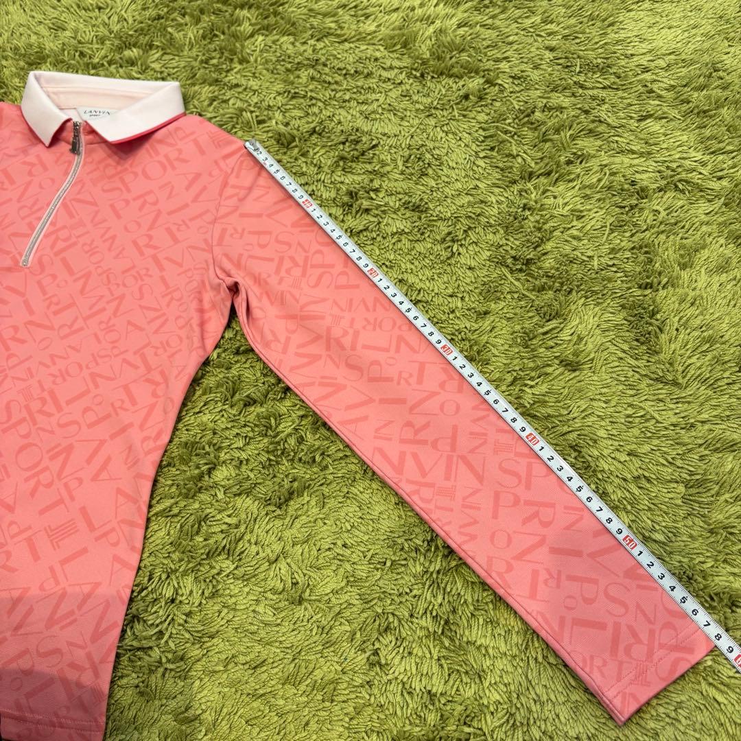 LANVIN SPORT ランバンスポール 長袖シャツ ハーフジップシャツ 38