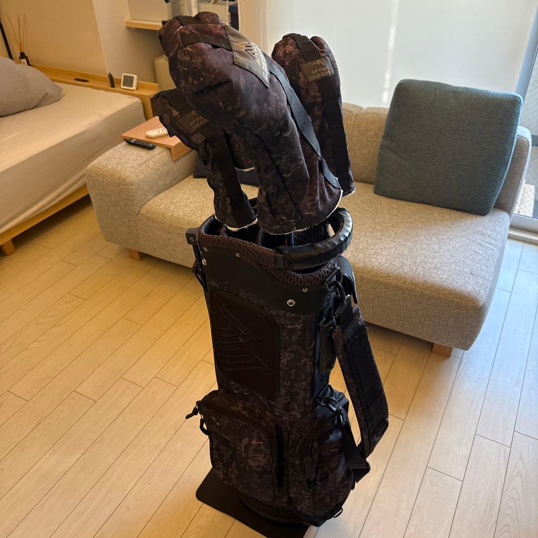 GREGORY キャディバッグ•ヘッドカバーセット