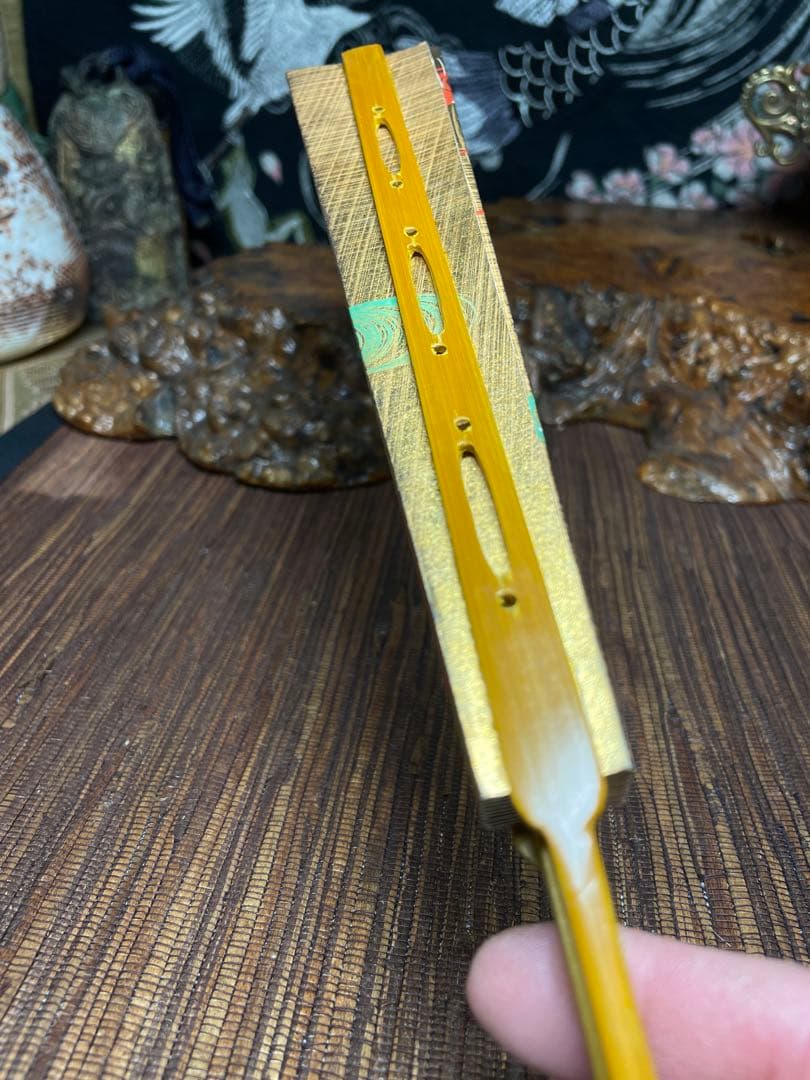 舞扇 観世流 能楽御舞扇子司 豪華 金箔