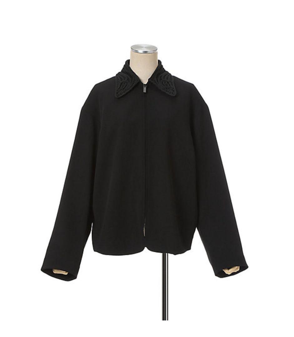 Mame Kurogouchi コード刺繍ジャケット トリアセテート