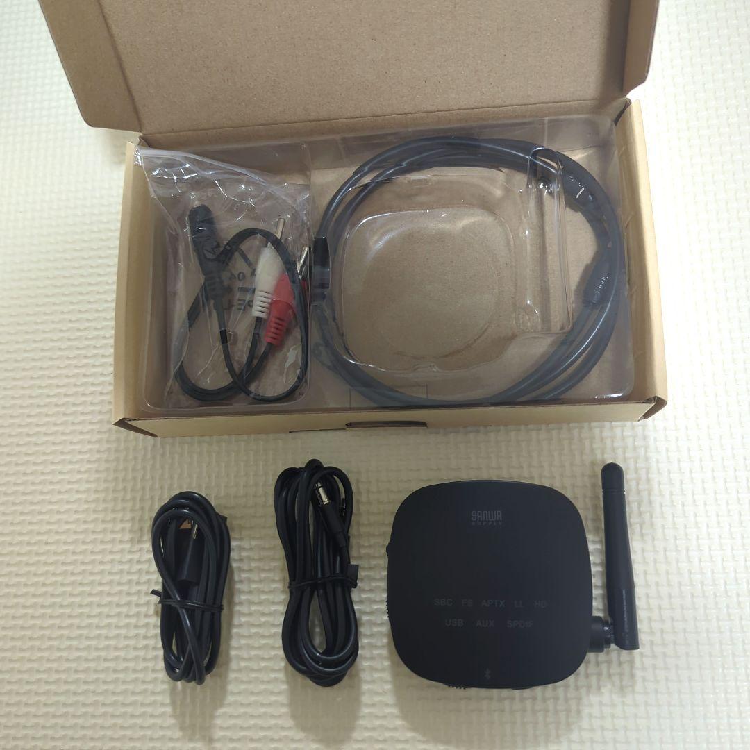 サンワダイレクト Bluetoothオーディオトランスミッター レシーバー