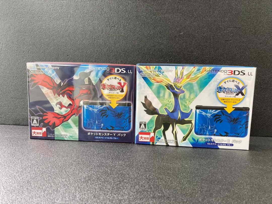 新品未開封 3DS LLポケットモンスターX Y ゼルネアス イベルタル セット