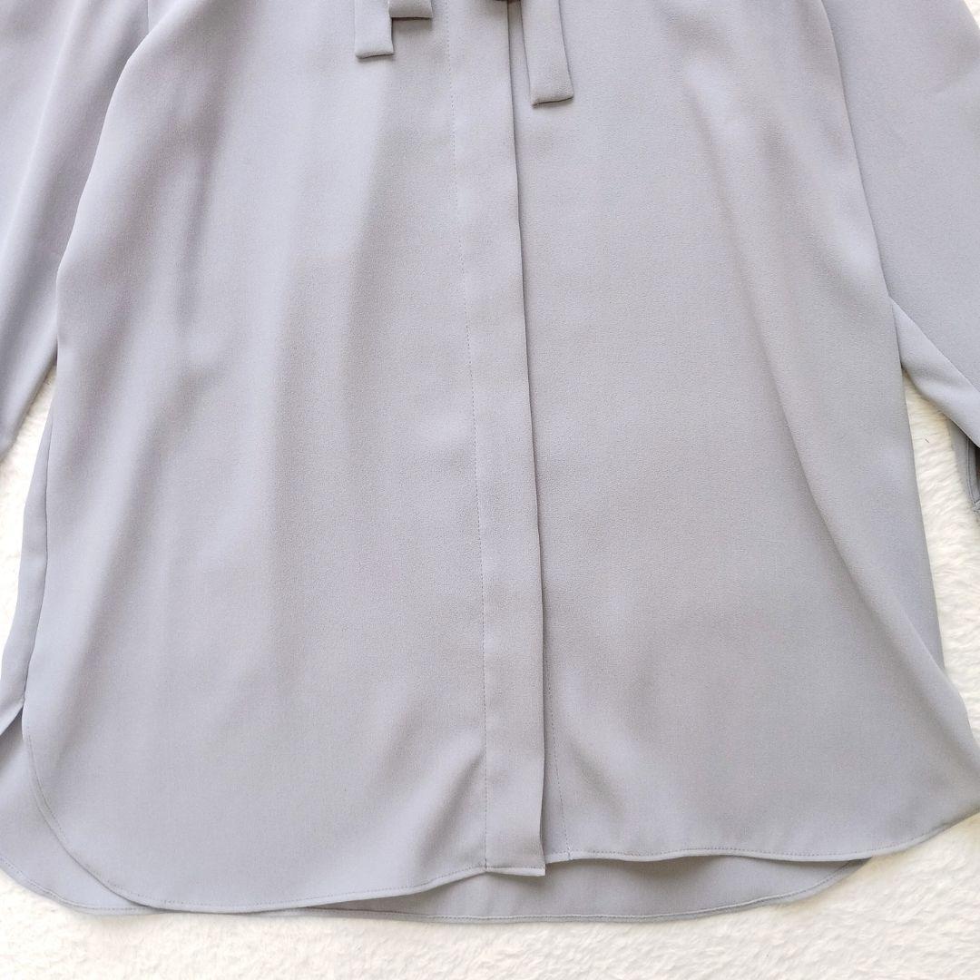 Theory　セオリー 23SS プライムジョーゼットタイブラウス　長袖