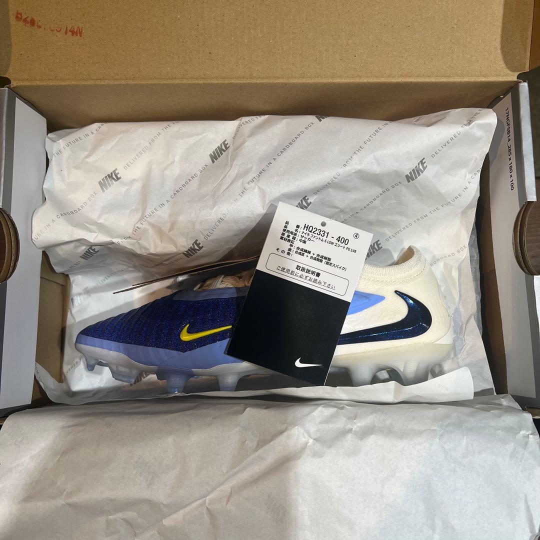 NIKE ファントム6 low エリート FG 23.0 青白【新品未使用】