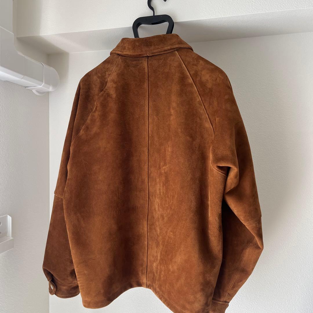 【別注】＜Schott＞スエード ブルゾンM