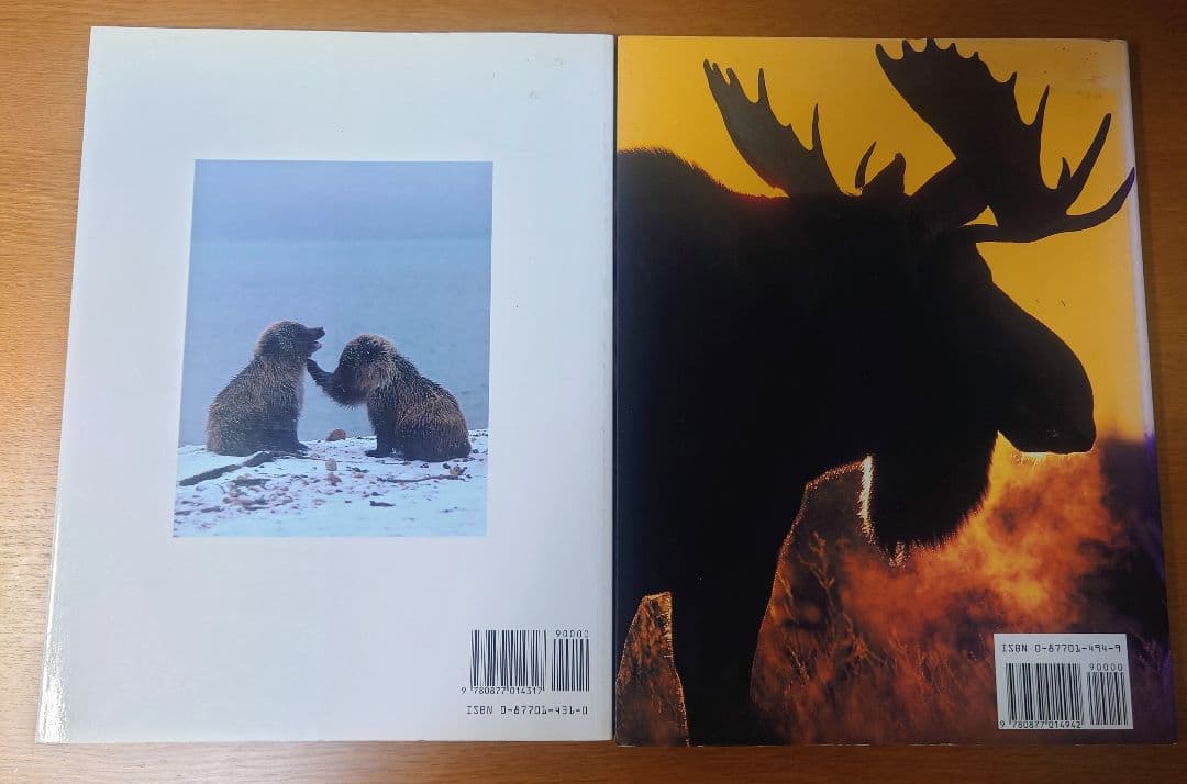【美品】星野道夫　GRIZZLY & MOOSE 写真集2冊セット