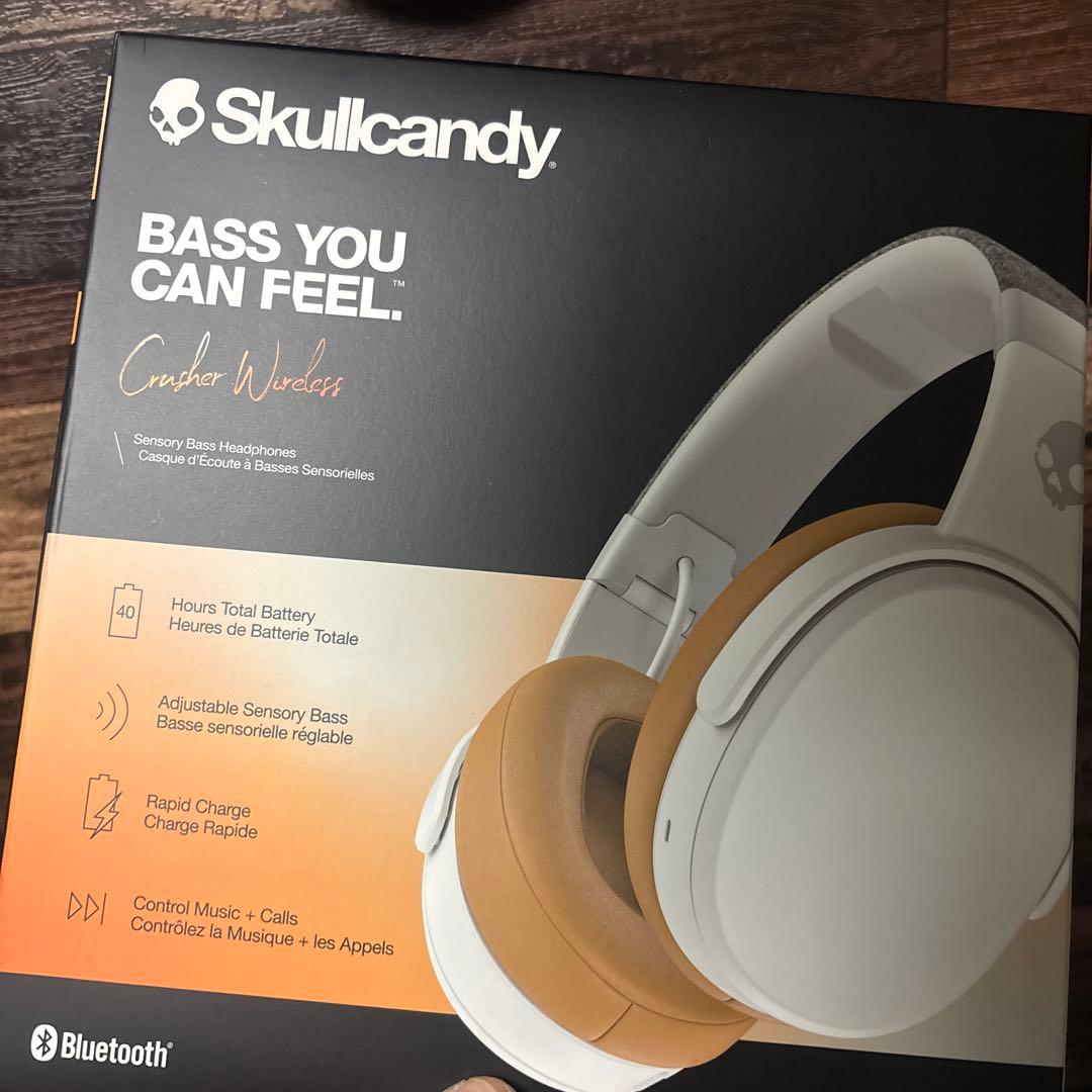 skullcandy ヘッドホン　箱付き