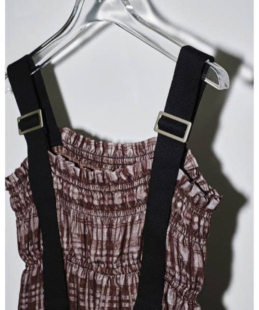 【あん】TODAYFUL Strap Jacquard Dress