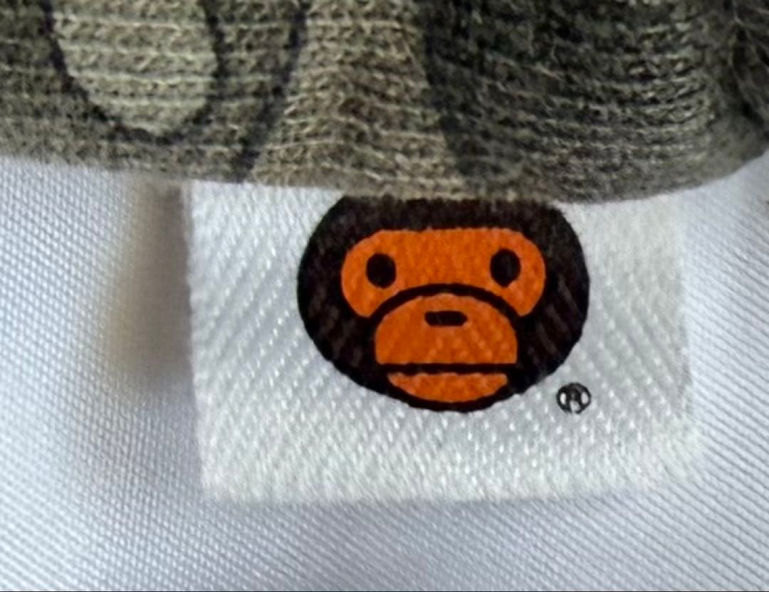 激レア トート バッグ kaws ×エイプ バラバラ マイロ迷彩 APE カウズ