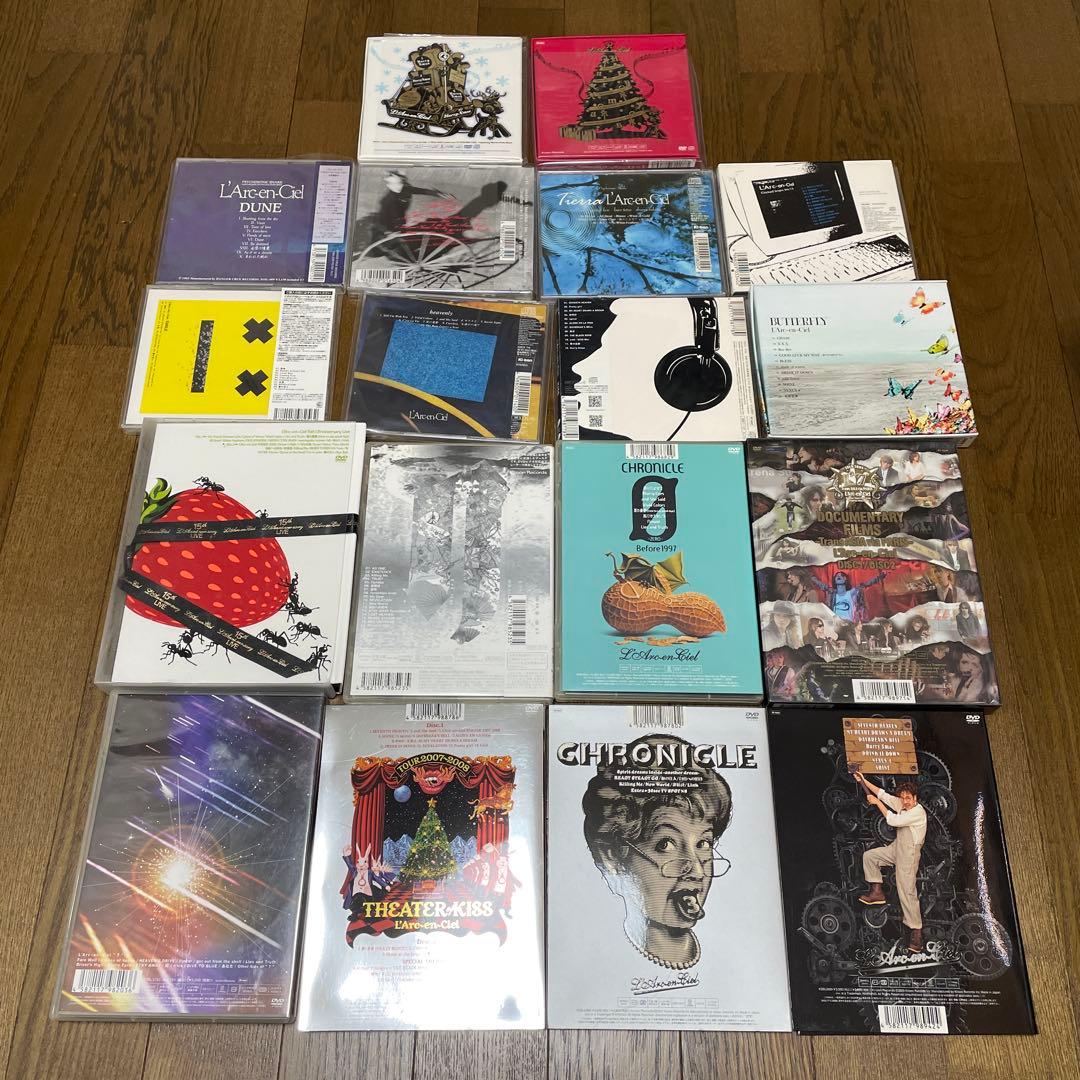 L'Arc~en~Ciel DVD CDコレクション　まとめ売り　セット　ラルク
