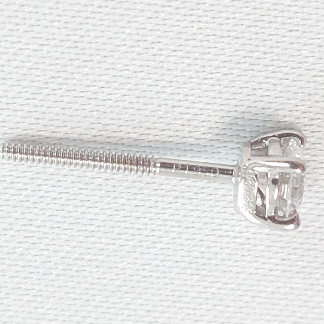 ティファニー ソリティア ダイヤモンド ネジ式 ピアス 片耳用 6568