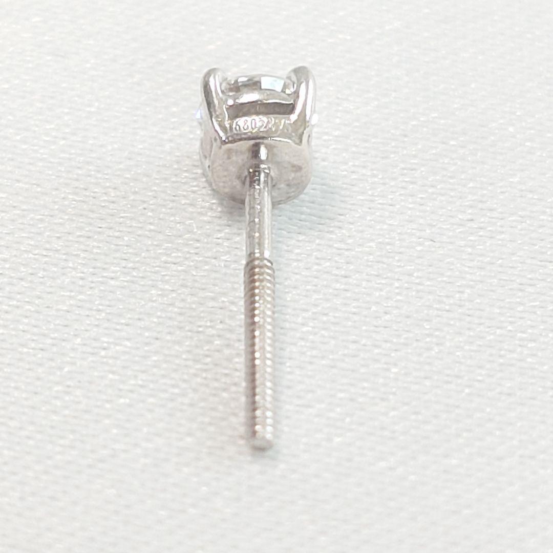 ティファニー ソリティア ダイヤモンド ネジ式 ピアス 片耳用 6568